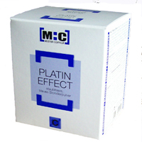 M:C Platin Effect C blau, staubfrei