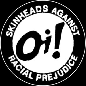 Skinheads against Radical Prejudice Button