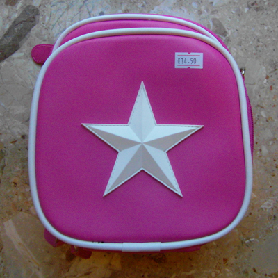 Tasche pink mit Stern