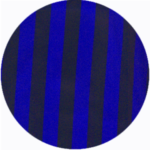 Stripes schwarz/ blau Button